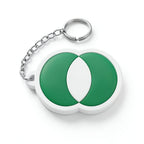 3D Silicone Logo & Symbol Keyring Set 2-Pack