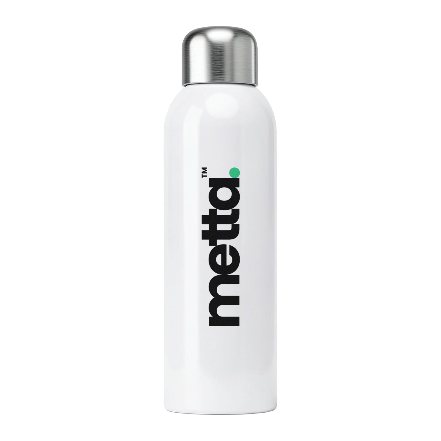 Classic Stainless Steel Water Bottle 830ml (White)