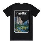 "El Capitan" Regular Fit Short Sleeve T-Shirt (Black)