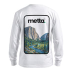 "El Capitan" Regular Fit Long Sleeve T-Shirt (White)