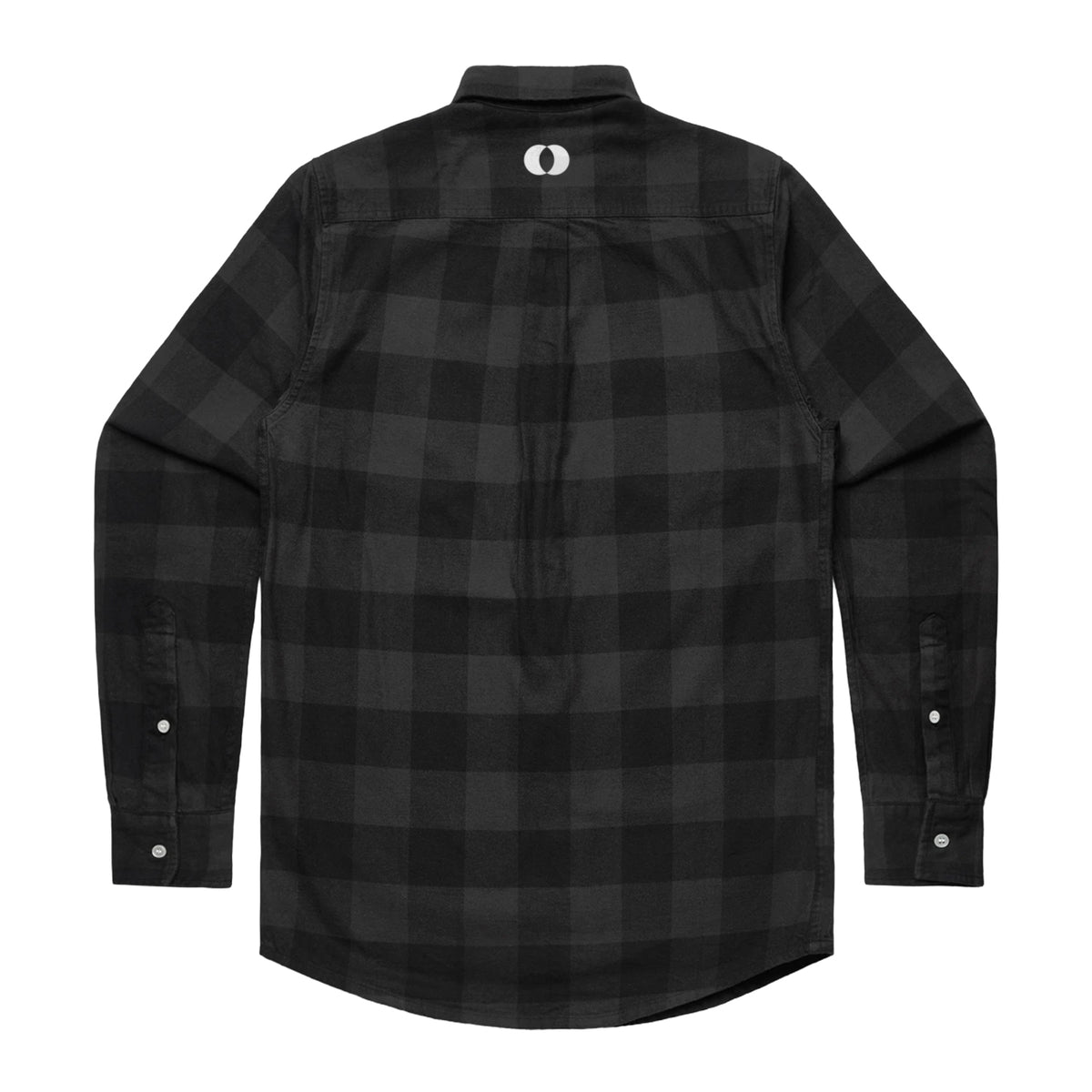 Long Sleeve Checked Shirt (Coal/Black)