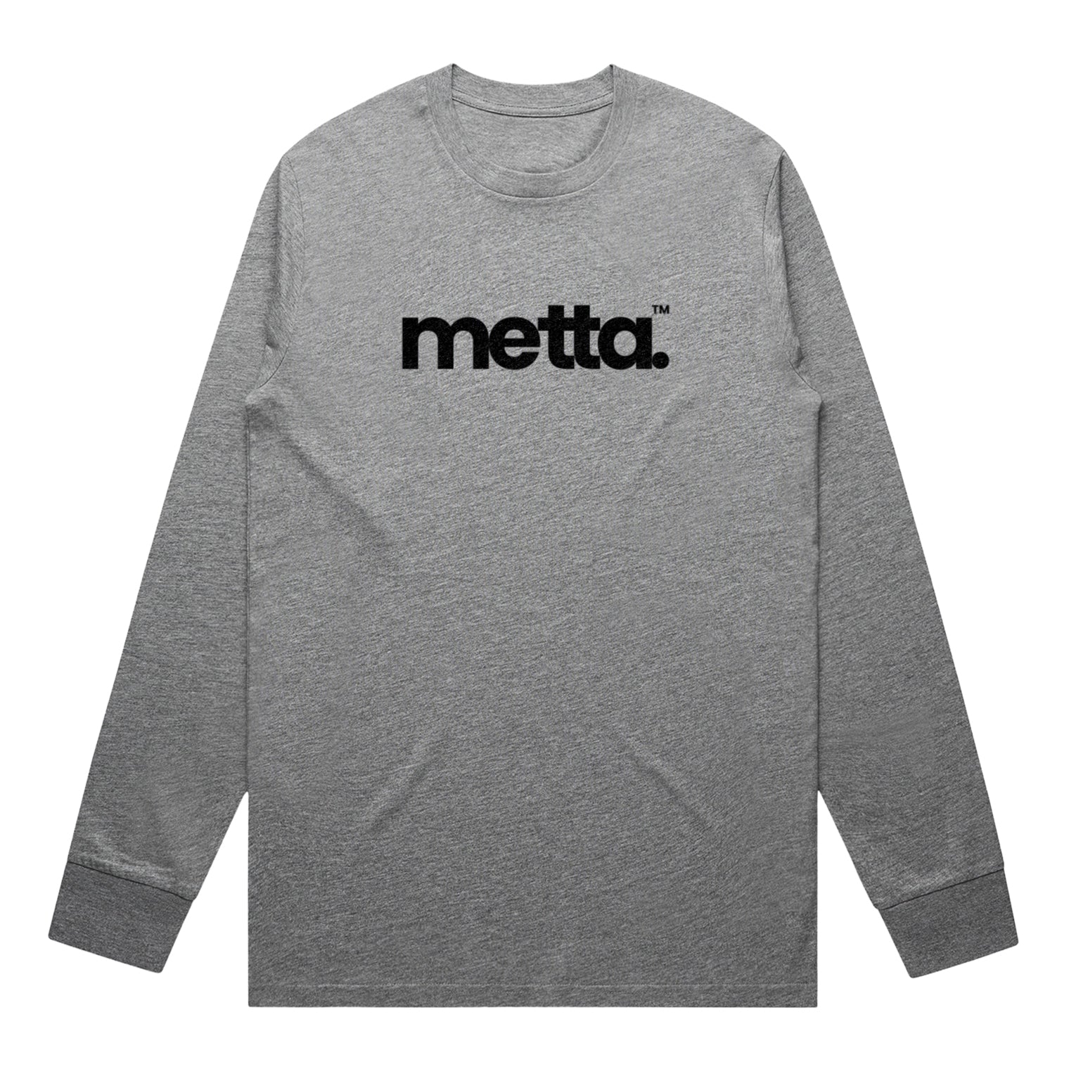 Original Collection: Classic Regular Fit Long Sleeve T-Shirt (Grey)