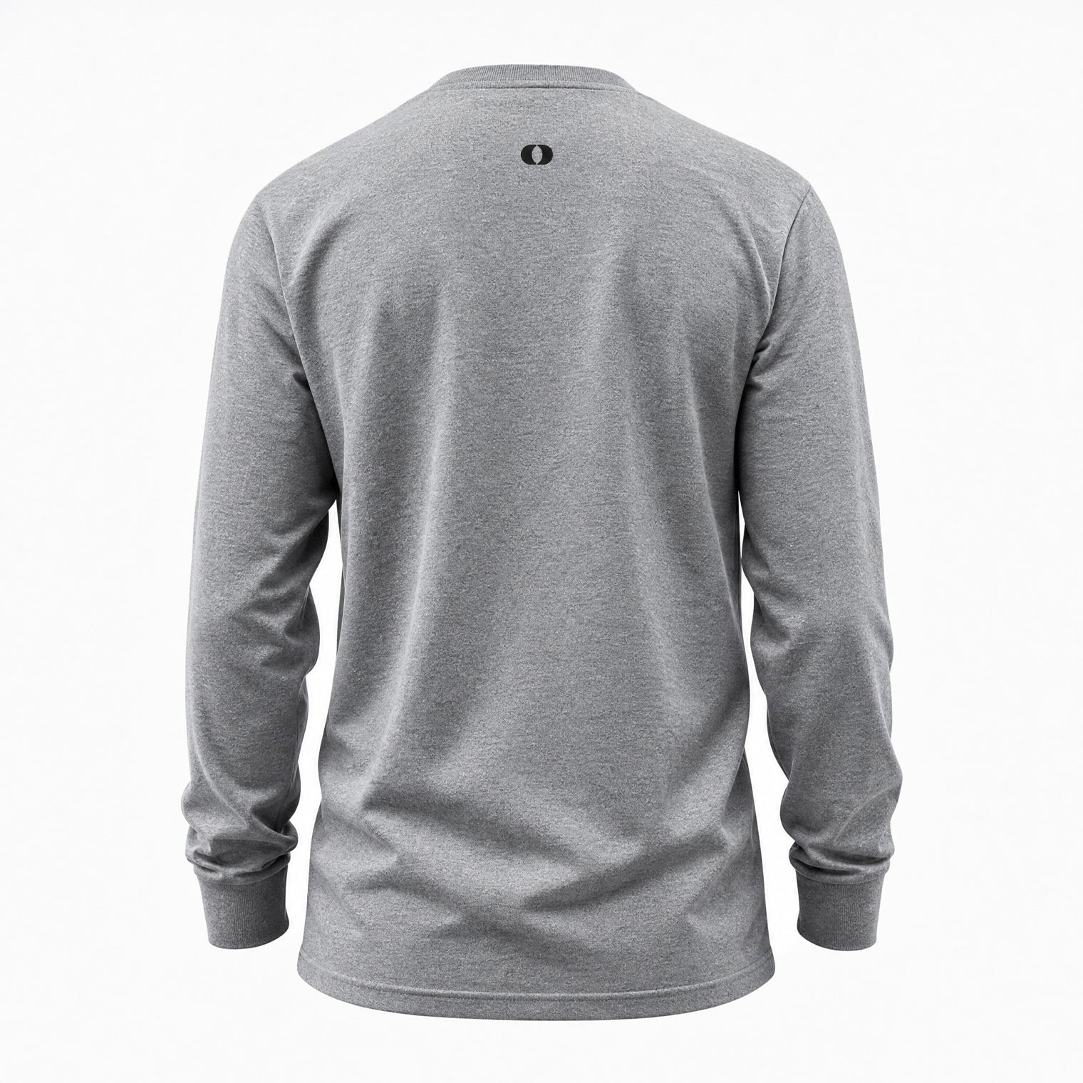 Original Collection: Classic Regular Fit Long Sleeve T-Shirt (Grey)