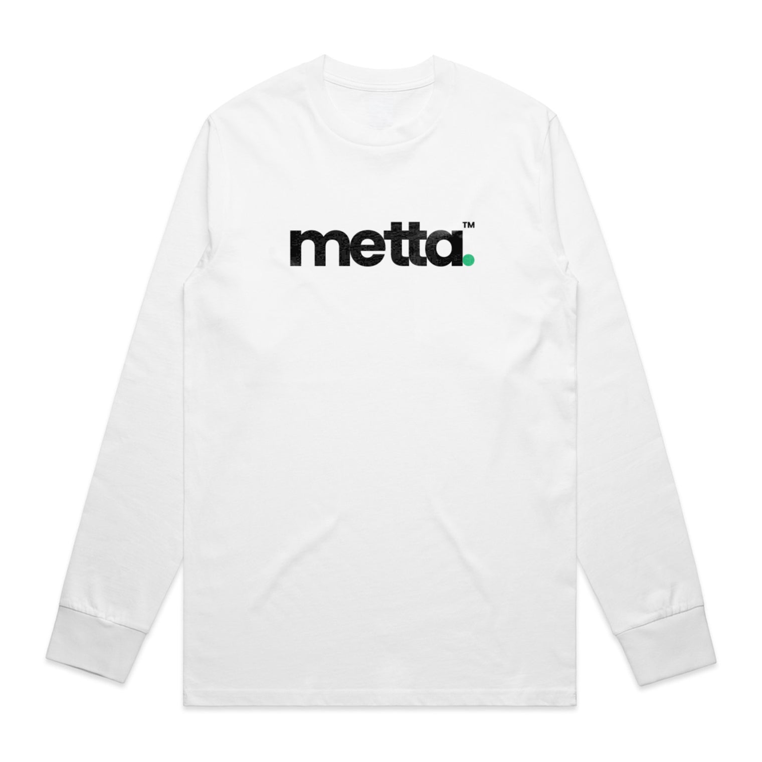 Original Collection: Classic Regular Fit Long Sleeve T-Shirt (White)