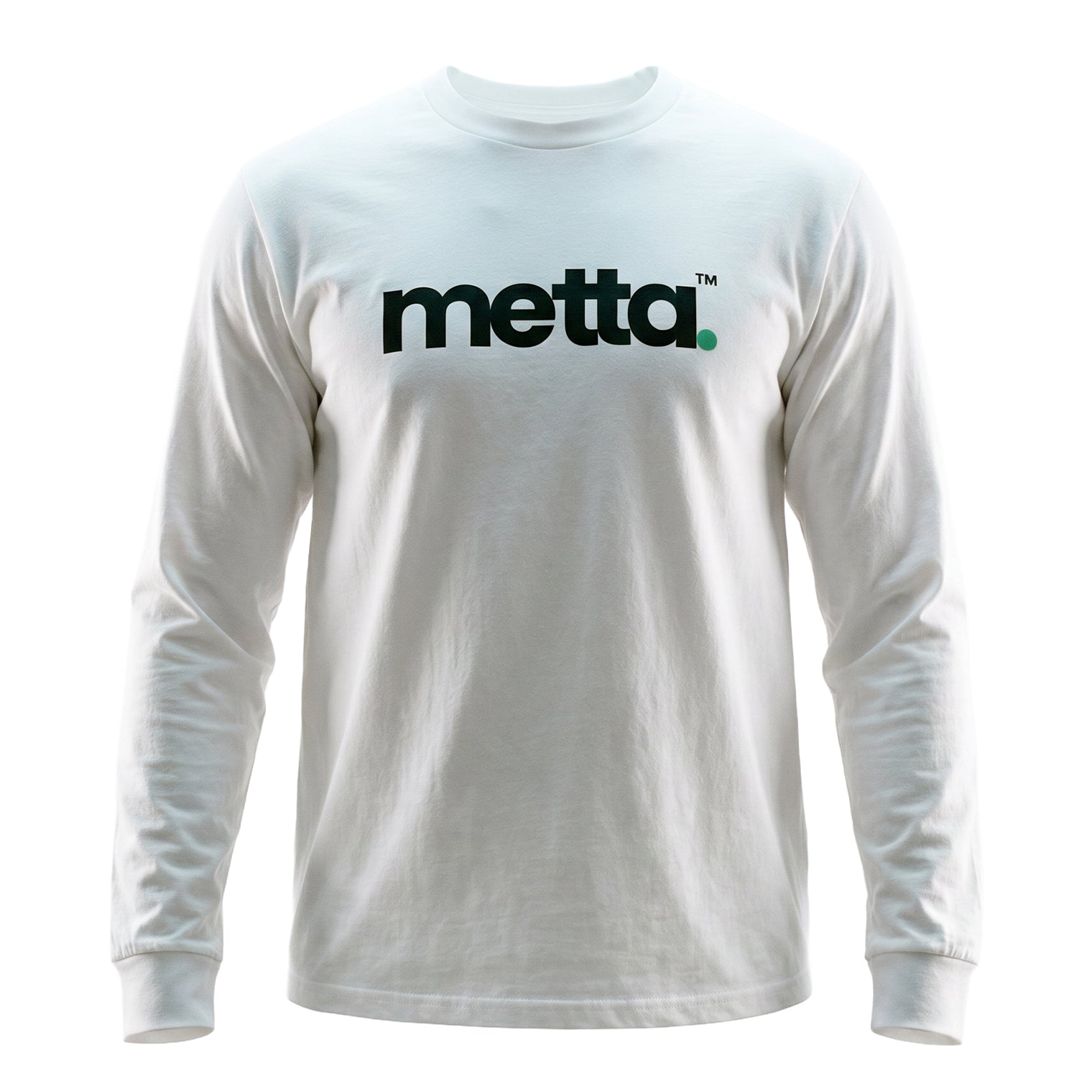 Original Collection: Classic Regular Fit Long Sleeve T-Shirt (White)