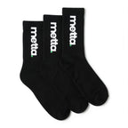Original Collection: Classic Sports Socks 3-Pack (Black)