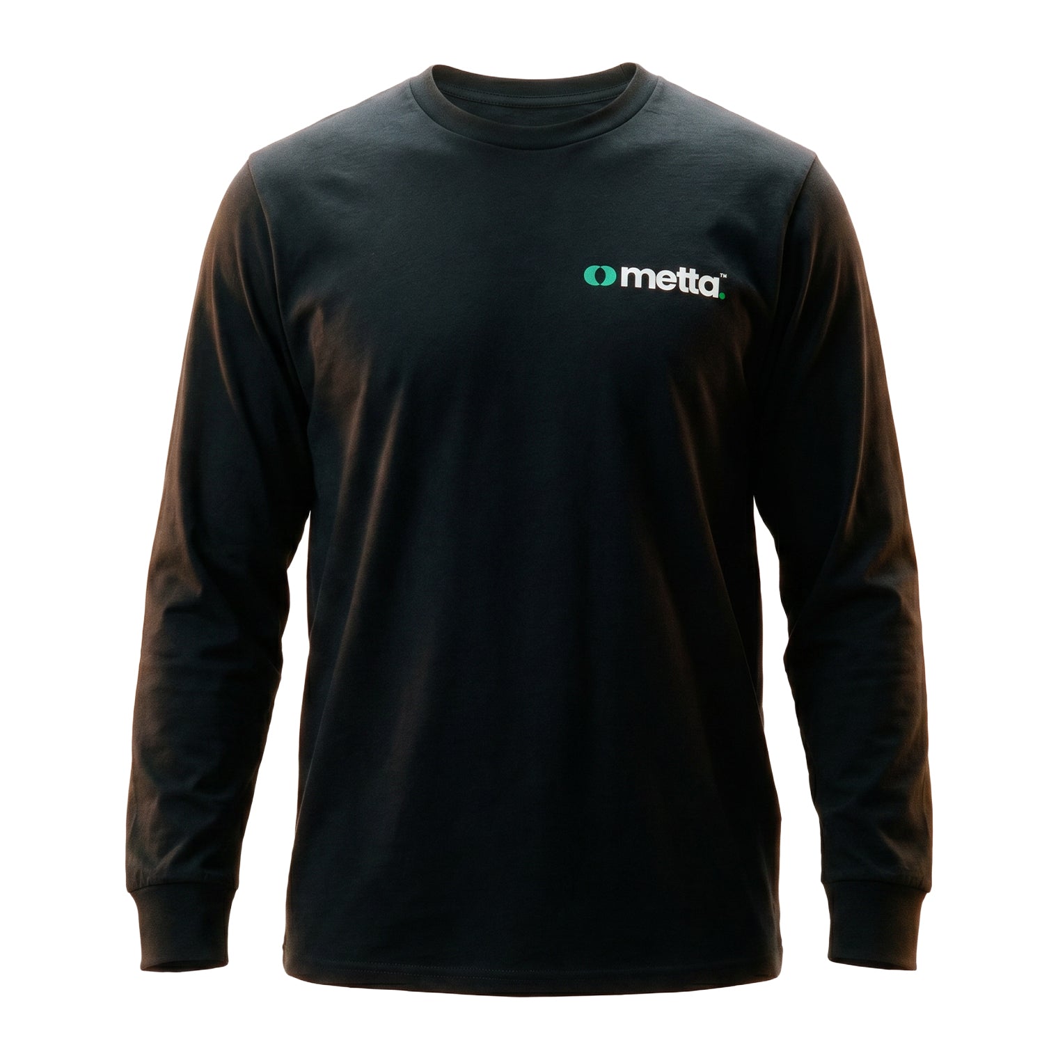Original Collection: Essential Regular Fit Long Sleeve T-Shirt (Black)