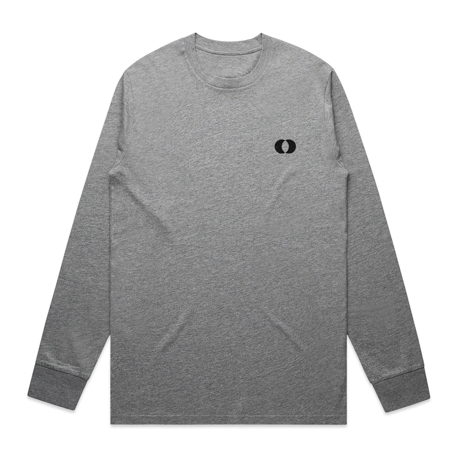 Original Collection: Essential Regular Fit Long Sleeve T-Shirt (Grey)