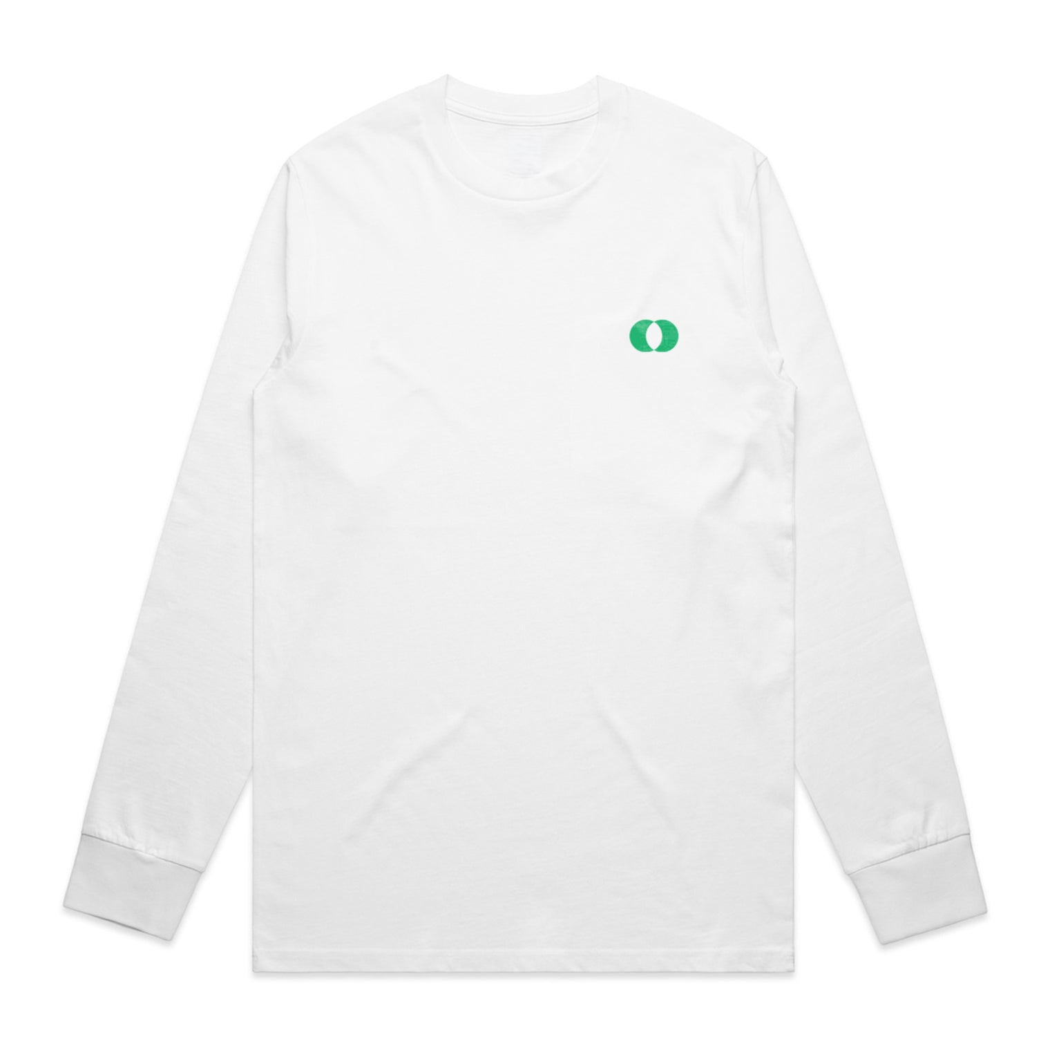 Original Collection: Essential Regular Fit Long Sleeve T-Shirt (White)