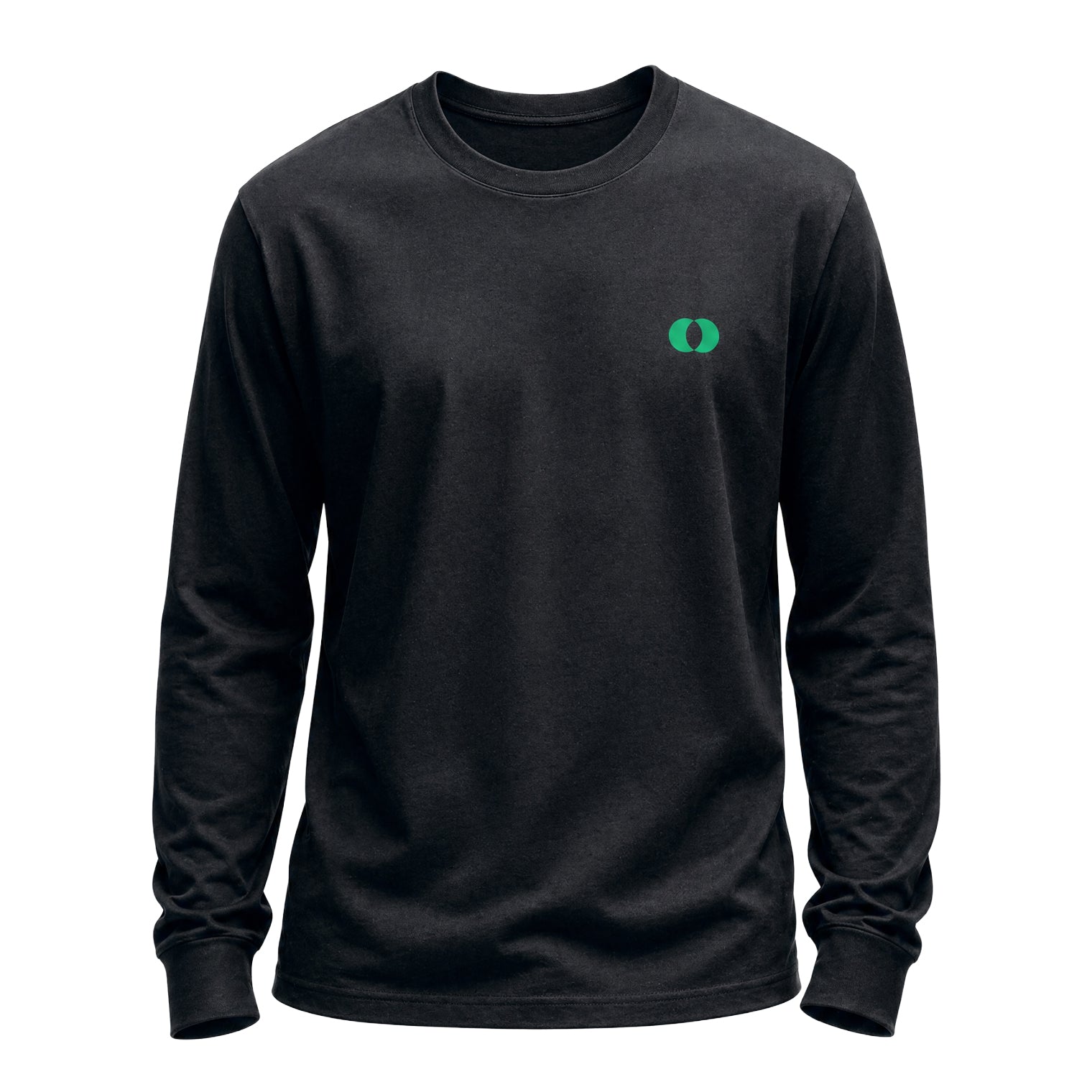 "El Capitan" Regular Fit Long Sleeve T-Shirt (Black)